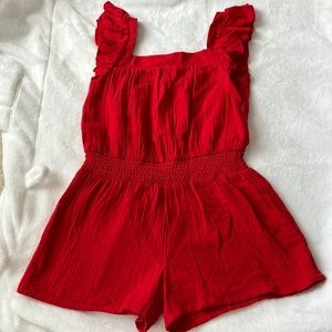 Cat & Jack red summer romper
